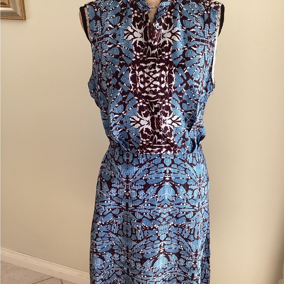 Scanlan Theodore Print Sleeveless Dress. - Picture 5 of 8